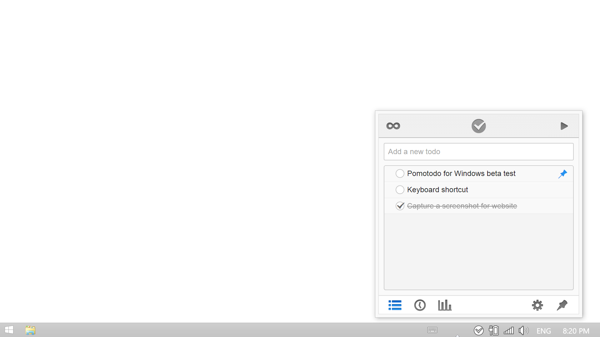 Pomotodo for Windows Desktop